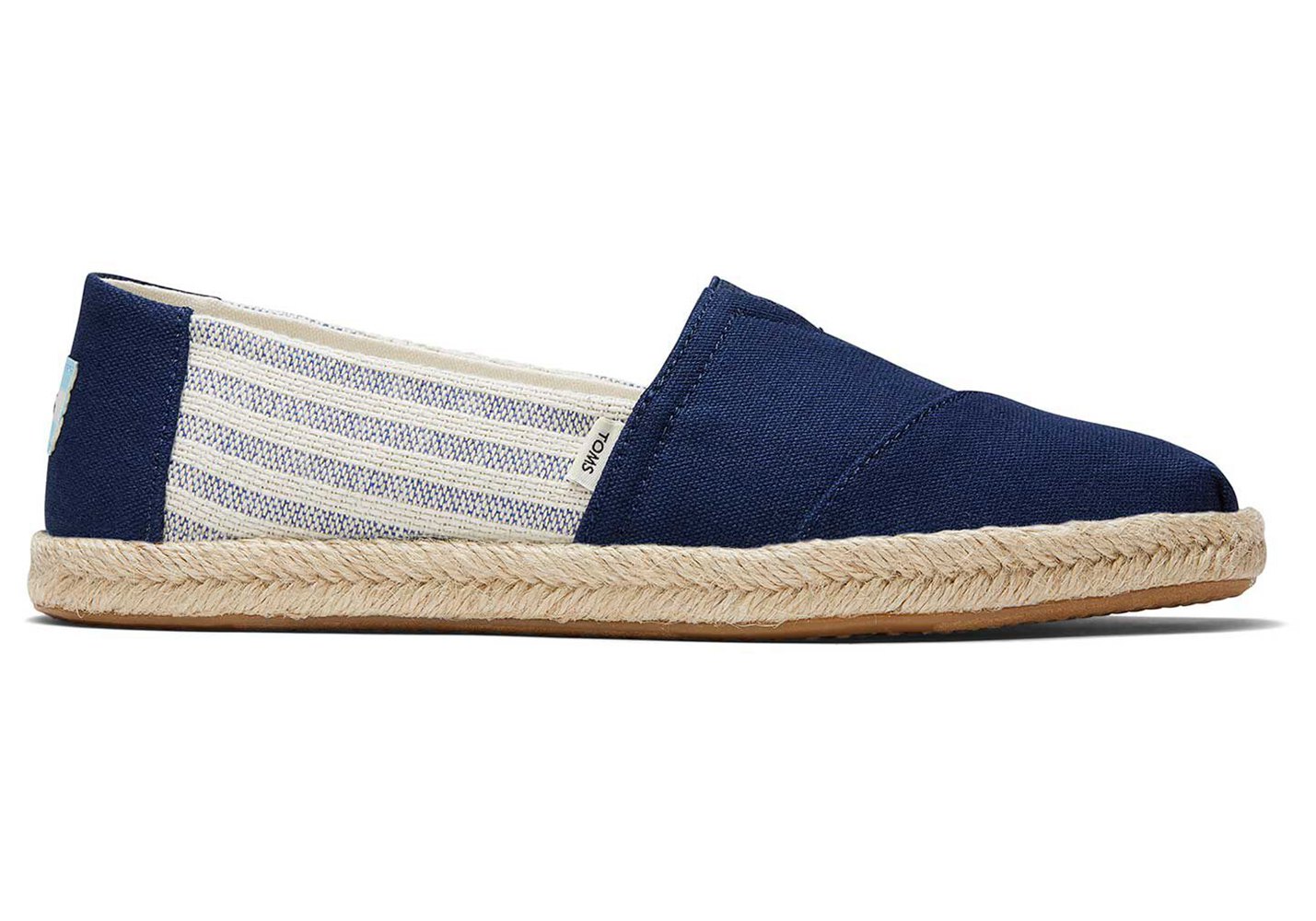 Toms Alpargata Rope Espadrille Navy - Womens - 63125-YPXE